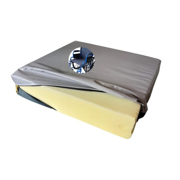 APP LIFE Cuscino Antidecubito - Cuscino per Sedia a Rotelle, Riduce la Pressione, Ortopedico, in Memory Foam PVC, Nylon e Gel (Gel)
